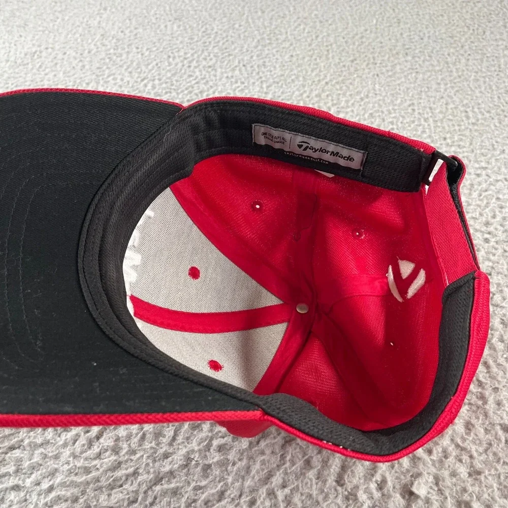 Taylor Made Golf R15‎ Aero Burner Adjustable One Size Fits All Hat/Cap Red